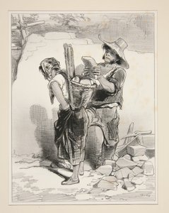 "Spouses owe each other fidelity, help, assistance." by Paul Gavarni