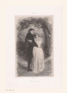 Lovers on a Forest Path