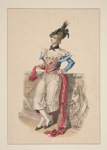 Sailor. Ball Costume for a Lady. by Paul Gavarni