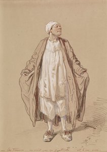 Man in Night Dress by Paul Gavarni