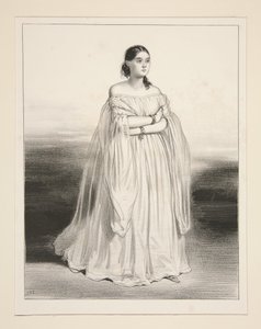 Mme. Cenau by Paul Gavarni