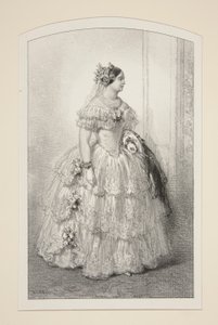 Princess Mathilde by Paul Gavarni