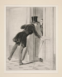 No way!...Sir is there with Mr. Machinikof and the Prussian attaché... by Paul Gavarni