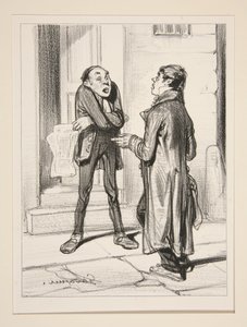 So! Will Your Republic Soon Be Finished, Mr. Coquardy? by Paul Gavarni