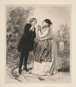 Paul! My Friend! Would You Take Me for a Loose Woman? by Paul Gavarni