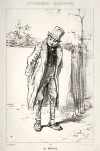 Parisian Physiognomies: At the Marais, 1869