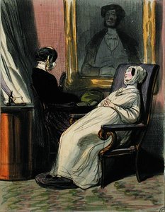 Pregnant Woman with Her Mother