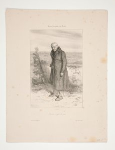 Ninety Years (Chevallier, Father of Gavarni) by Paul Gavarni