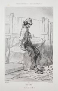 Rodeurs by Paul Gavarni