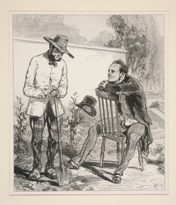Listening to the Day of a Financier to Earn That of a Farmer... by Paul Gavarni