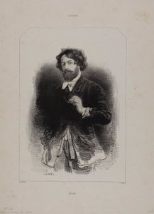 Self-Portrait by Paul Gavarni
