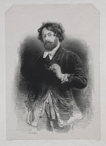 Self-Portrait by Paul Gavarni