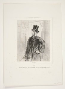 If My Monocle by Paul Gavarni