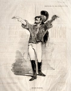 Souvenirs of the Chicard Ball: Mignon-Minard by Paul Gavarni