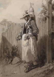 The Twelve Months: August by Paul Gavarni