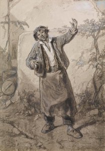 The Twelve Months: October by Paul Gavarni