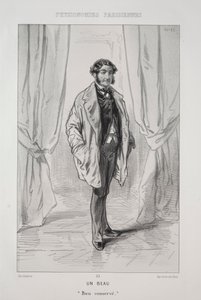 A Handsome Man by Paul Gavarni