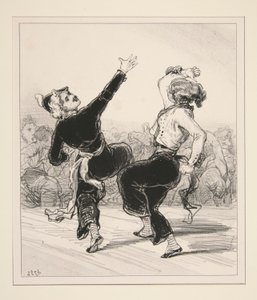 A Minuet by Paul Gavarni