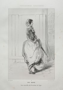 A Maid by Paul Gavarni