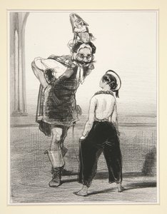 A Supposition That a Gentleman... by Paul Gavarni