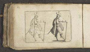 Actor with Plumed Hat, in Duplicate by Paul Göttich