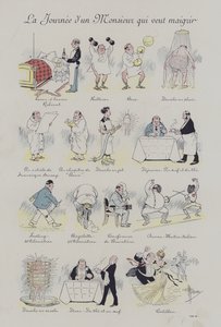 The Day of a Gentleman Who Wants to Lose Weight by Paul Guillaume