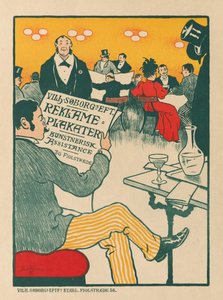 Masters of the Poster: Poster for Exhibition of Artistic Posters of Wilhelm Søborg by Paul Gustav Fischer (Danish