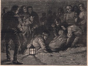 Burial of Sir John Moore AD 1809 by Paul Hardy