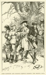 John Hawkins and George Sympson Robbing the Bristol Mail