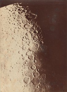 Lunar Photograph, South Pole, 1890