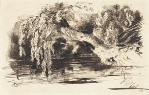 Landscape by Paul Huet