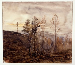 The Woods of Sèvres by Paul Huet