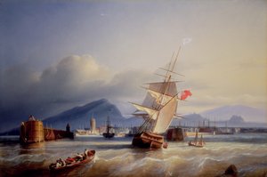 The Port of Leith by Paul Jean Clays