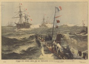 Attack on a Flagship by Torpedo Boats