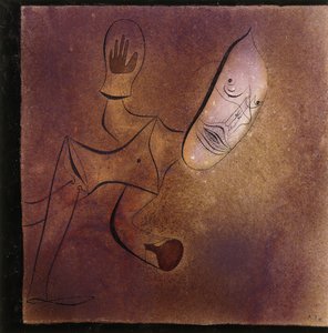 Brutal Pierrot by Paul Klee