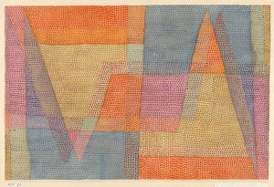 The Light and the Sharpness. 1935, 102 (P 2) by Paul Klee
