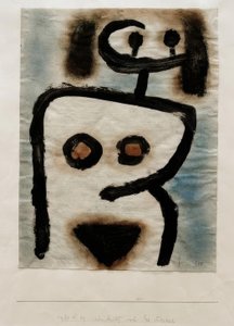 A Face Also of the Body by Paul Klee