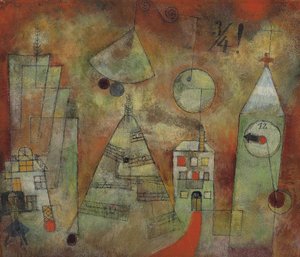 Fateful Hour at Quarter to Twelve by Paul Klee
