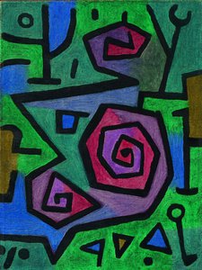 Heroic Roses, 1938 by Paul Klee