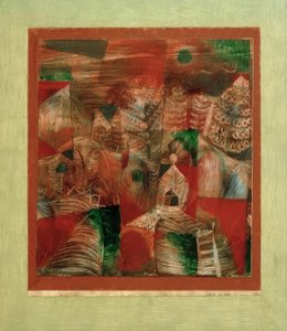 Hut on the Mountain by Paul Klee