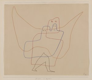 In Angels Care by Paul Klee