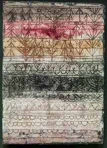 Young Forest Tablet by Paul Klee