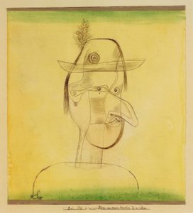 Comic Figure from a Bavarian Folk Play by Paul Klee