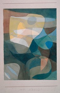 Light Broadering I by Paul Klee