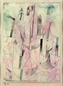 Little Steamboat Fantasy by Paul Klee
