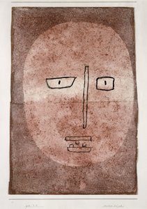 Mask with Three Teeth by Paul Klee