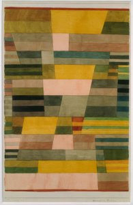 Monument in Fruchtland by Paul Klee