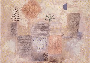 Park with the Cool Crescent by Paul Klee