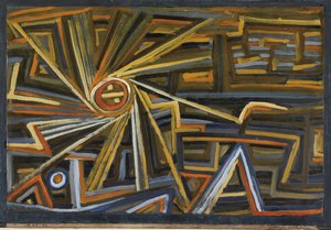 Rayonnement et Rotation by Paul Klee by Paul Klee