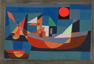 Ships at Rest by Paul Klee